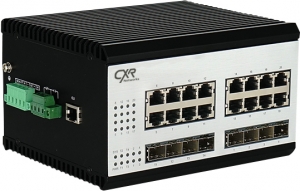 Switch Ethernet POE rail DIN endurci industriel