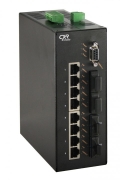 Switch Ethernet POE rail DIN endurci industriel